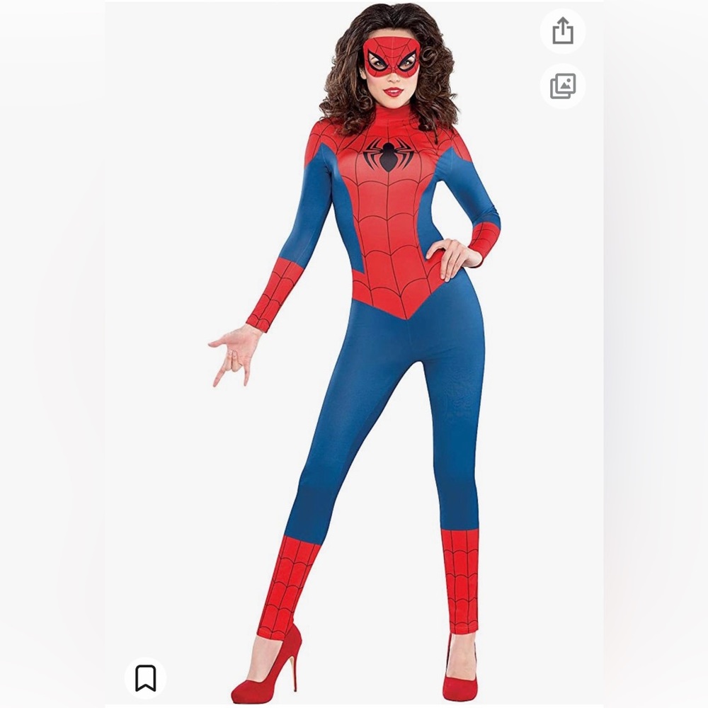 Sexy Spider-Girl Catsuit Halloween Costume for Women